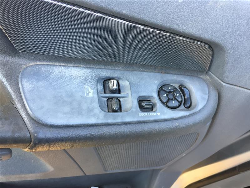 2005 thru 2010 Dodge 3500, Dodge 2500, Dodge 1500 Driver Side Left Front Door Window Master Switch driver s Regular Cab