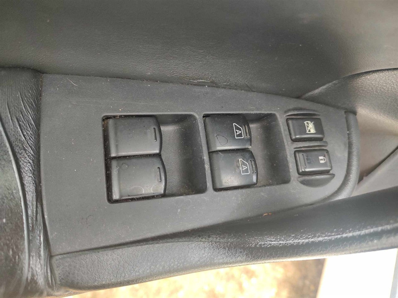 2009 thru 2014 Nissan Maxima Driver Side Left Front Door Window Master Switch Driver s lock and