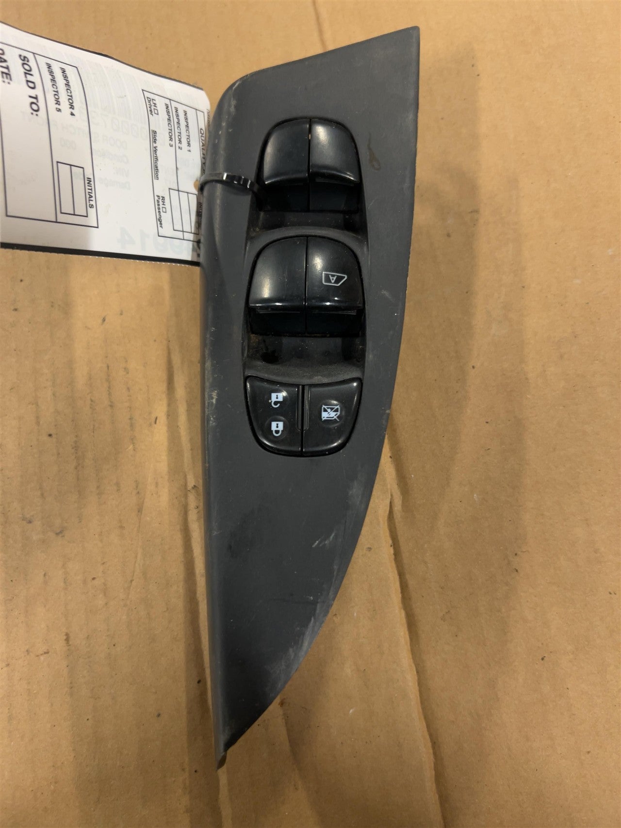 2013 thru 2019 Nissan Sentra Driver Side Left Front Door Window Master Switch Driver s lock and