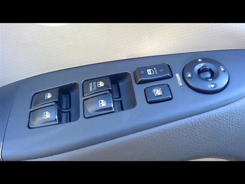 2007 2008 2009 2010 Hyundai Elantra Driver Side Left Front Door Window Master Switch driver s lock with mirror and