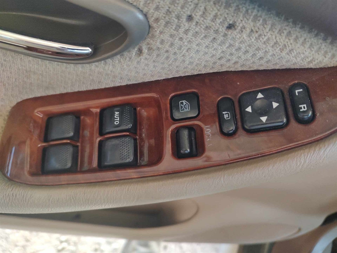 2000 thru 2004 Subaru Legacy, Subaru Baja Driver Side Left Front Door Window Master Switch Driver s lock and