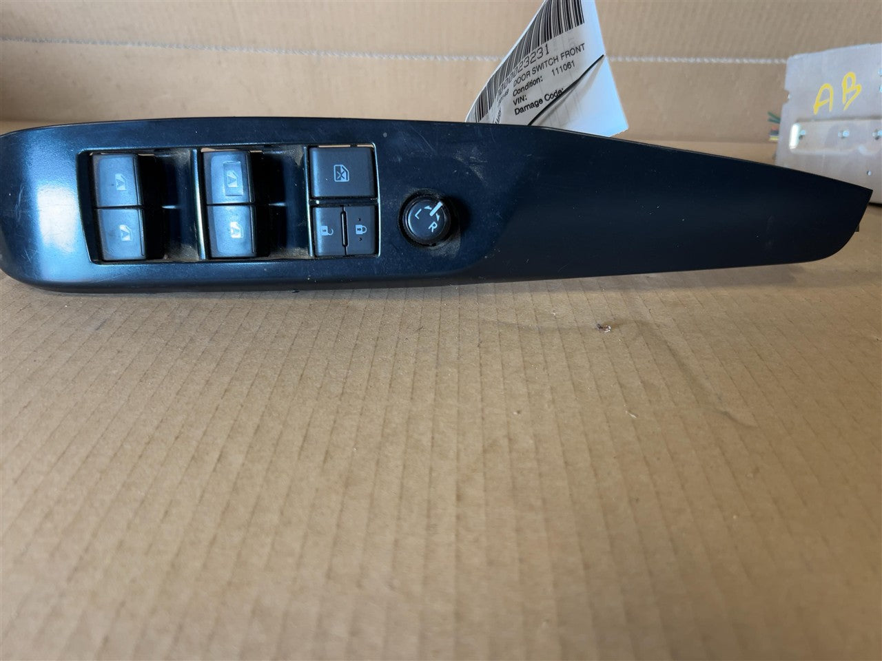 2018 thru 2025 Toyota Camry, Toyota Highlander, Toyota Sienna, Toyota Tundra and 1 more Driver Side Left Front Door Window
