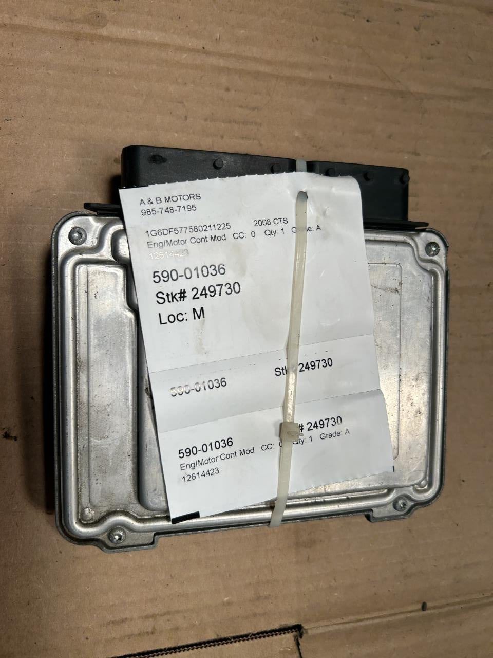 2008 2009 Cadillac CTS, Cadillac SRX, Chevrolet Equinox, Pontiac G8 and 1 more Engine Control Module ECU ECM PCM Electronic