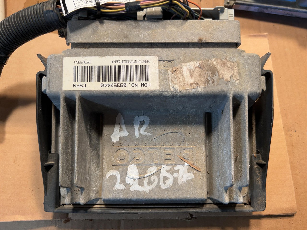 1999 Chevrolet Camaro, Pontiac Firebird Engine Control Module ECU ECM PCM Electronic behind RH strut tower 3.8L