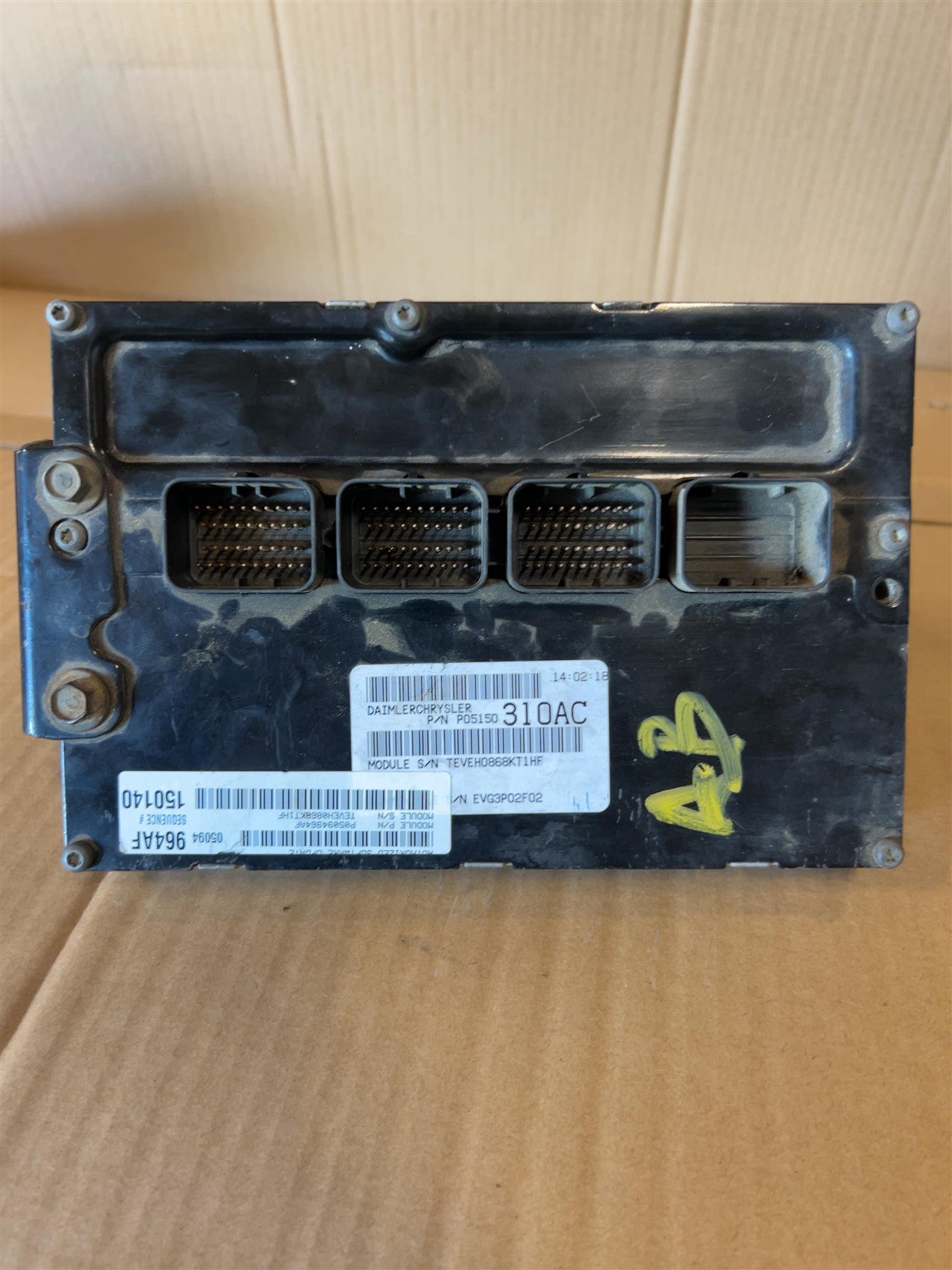 2008 2009 2010 Chrysler 300, Dodge Challenger, Dodge Charger, Dodge Magnum Engine Control Module ECU ECM PCM Electronic