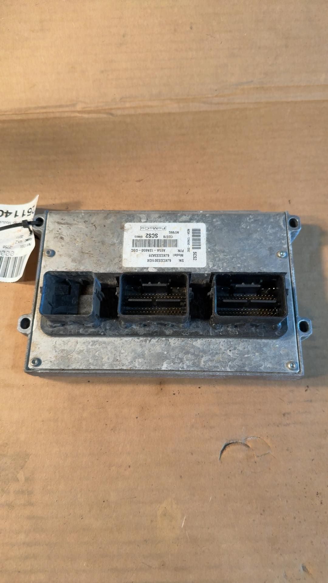 2011 2012 Ford Fusion, Lincoln MKZ Engine Control Module ECU ECM PCM 3.5L Electronic