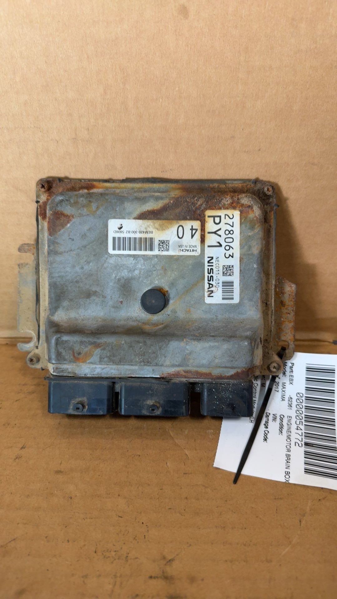 2015 2016 2017 Nissan Altima, Nissan Murano, Nissan Quest, Infiniti QX60 and 2 more Engine Control Module ECU ECM PCM