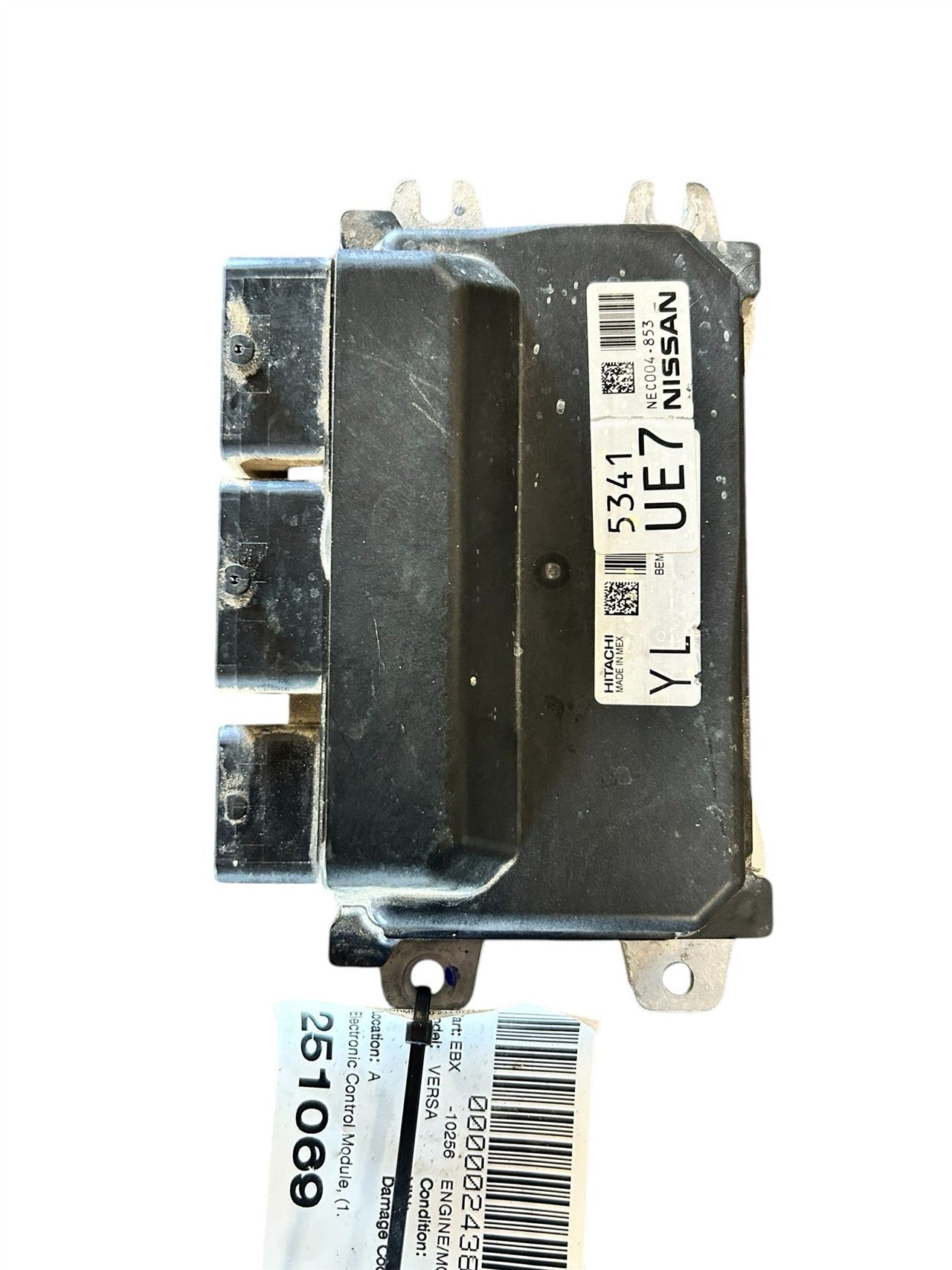 2018 2019 Nissan Versa, Nissan Worldwide Micra Engine Control Module ECU ECM PCM 1.6L Electronic LH strut tower