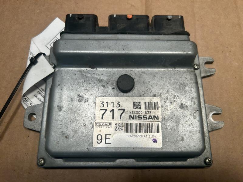 2013 Nissan Versa Engine Control Module ECU ECM PCM Electronic 1.6L Sdn LH strut tower AT