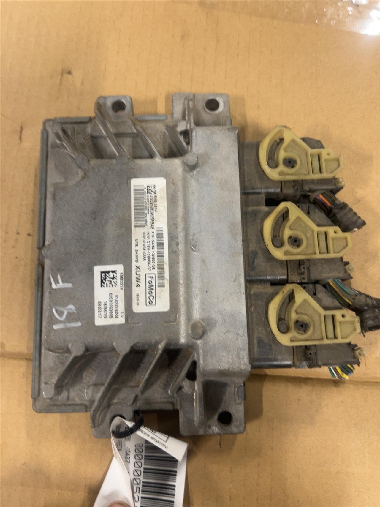2018 Ford Fiesta Engine Control Module ECU ECM PCM Electronic 1.6L without turbo