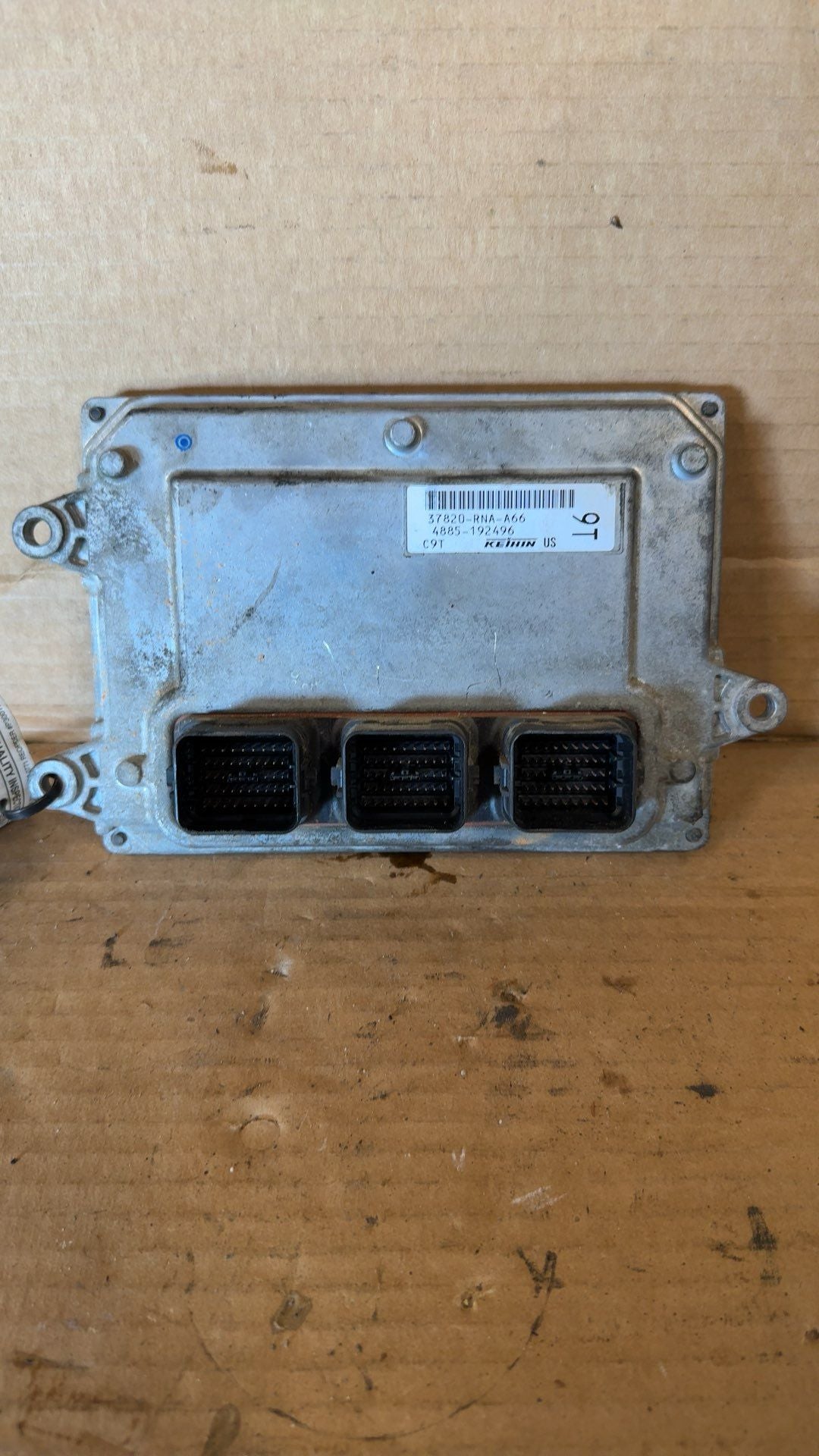 2006 2007 2008 Honda Civic Engine Control Module ECU ECM PCM Electronic gasoline behind battery tray