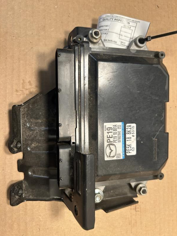 2014 2015 2016 Mazda 3 Engine Control Module ECU ECM PCM 2.0L Electronic mounted by battery AT
