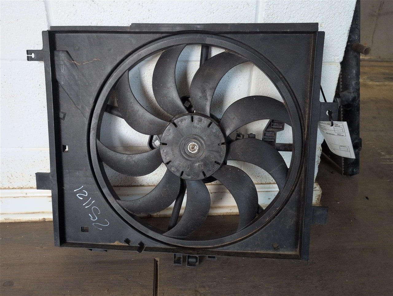 2012 thru 2019 Nissan Versa RAD Cond FAN Motor Only