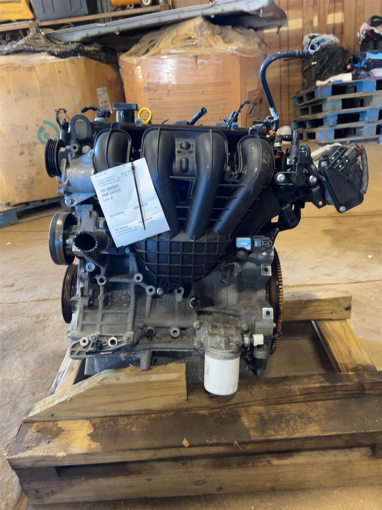 2013 2014 2015 2016 Ford Fusion, Ford Escape, Ford Transit Connect Engine Motor Assembly 2.5L VIN 7