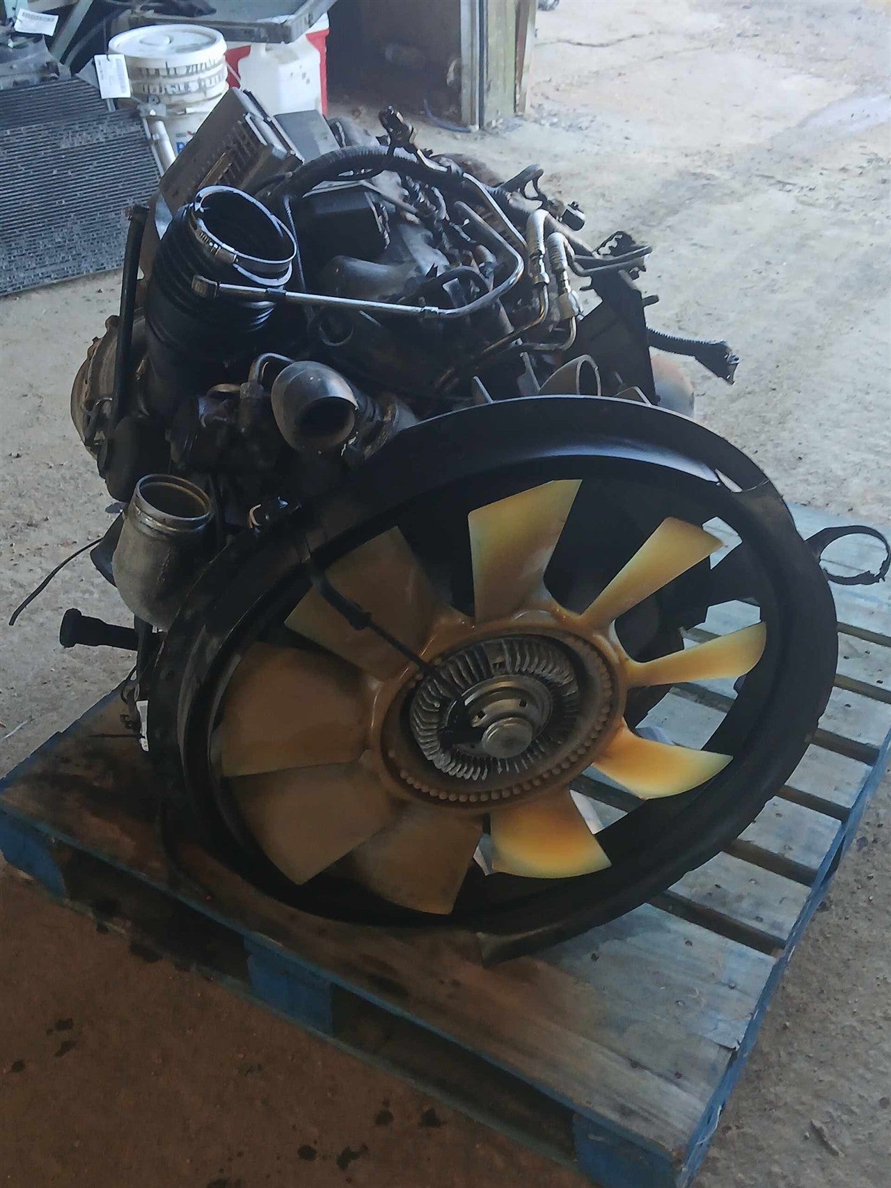 2005 2006 2007 Ford F250SD, Ford F350SD Engine Motor Assembly 6.0L VIN P diesel