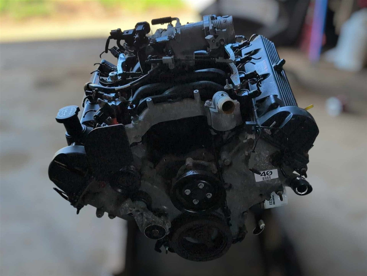2001 thru 2008 Lincoln and Town CAR, Ford Crown Victoria, Mercury Grand Marquis, Ford Mustang Engine Motor Assembly 4.6L VIN