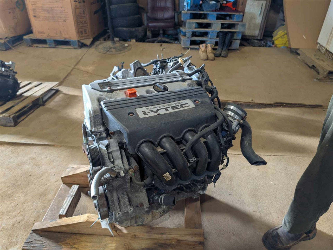 2012 2013 2014 2015 Honda Civic, Acura ILX Engine Motor Assembly 2.4L VIN 6