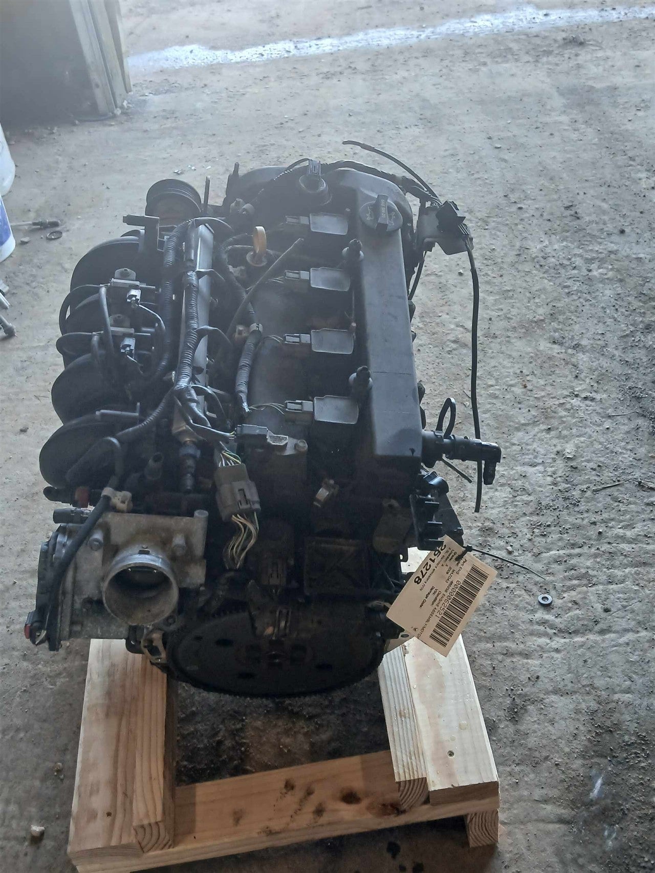 2006 thru 2010 Mazda 3, Mazda 5 Engine Motor Assembly 2.3L VIN 3