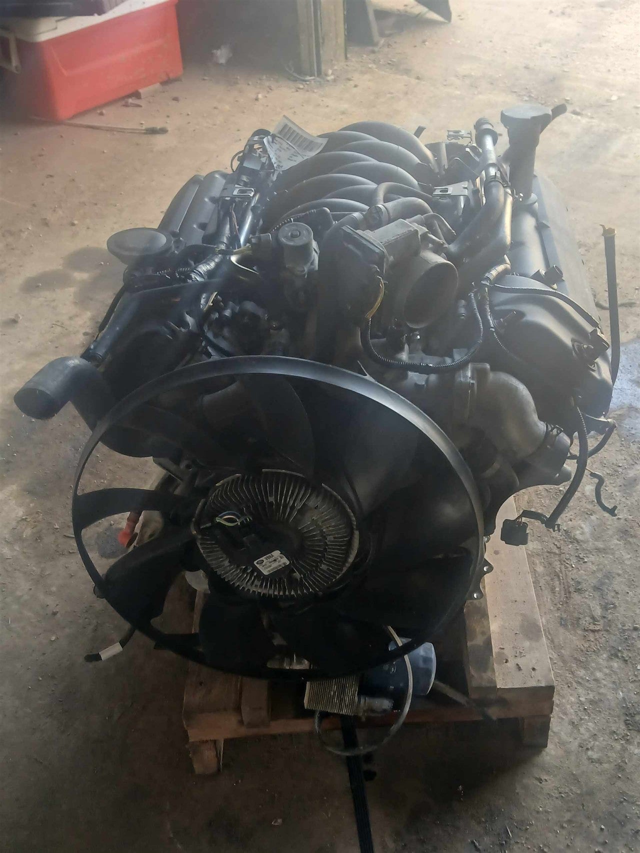 2006 2007 2008 2009 Rover Range Rover Engine Motor Assembly 4.4L VIN 5