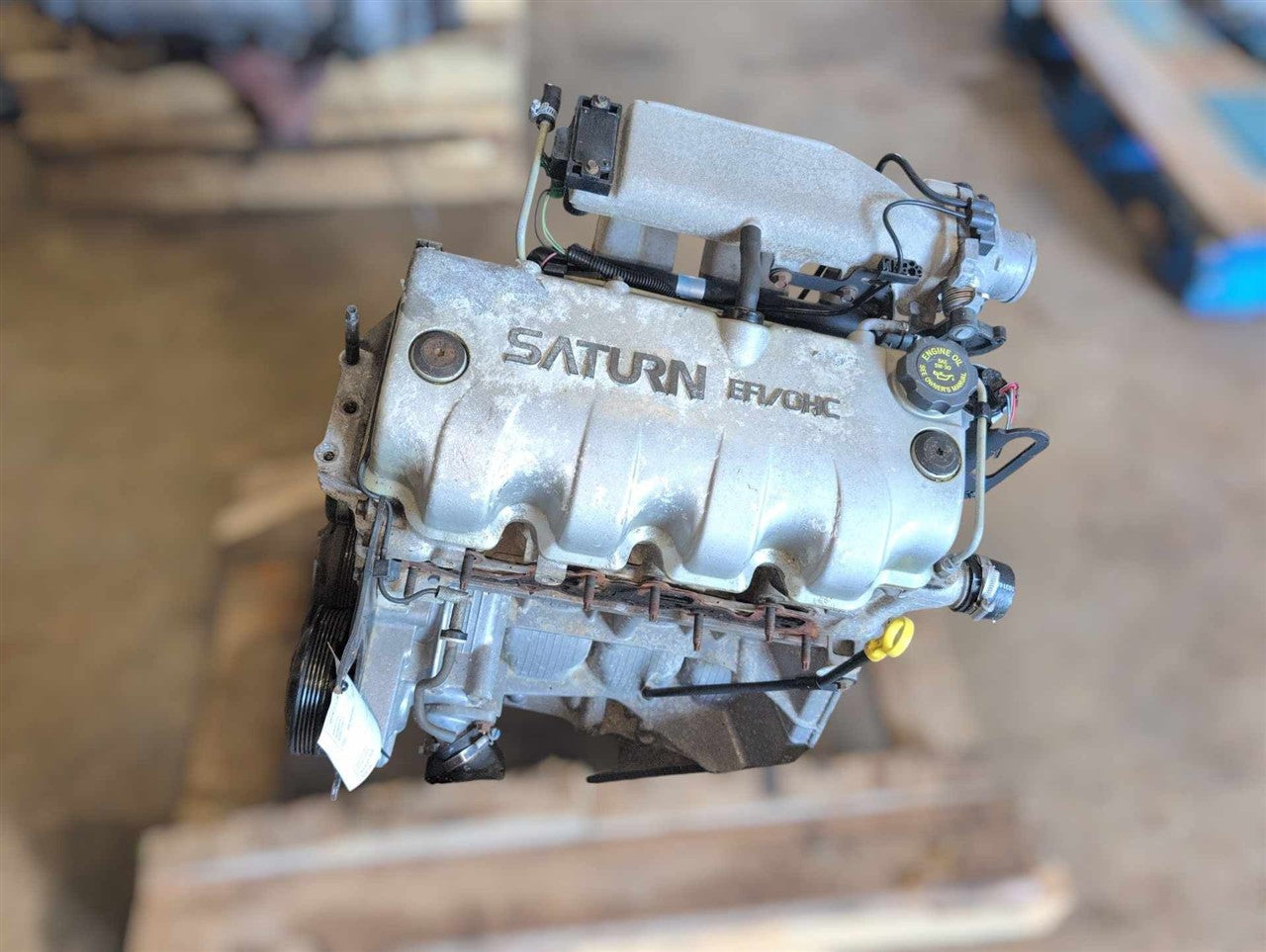 2000 2001 2002 Saturn S Series Engine Motor Assembly 1.9L VIN 8 SOHC