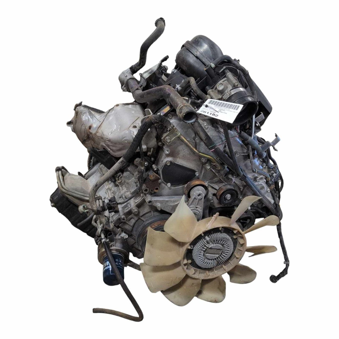 2005 thru 2013 Nissan Frontier, Nissan Pathfinder, Nissan Xterra, Suzuki Equator Engine Motor Assembly 4.0L VIN 1 VQ40DE