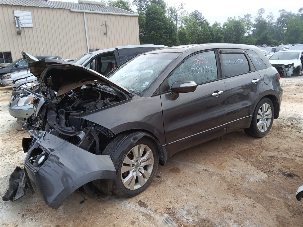 Donor vehicle 2010 Acura RDX (Stock #251458)