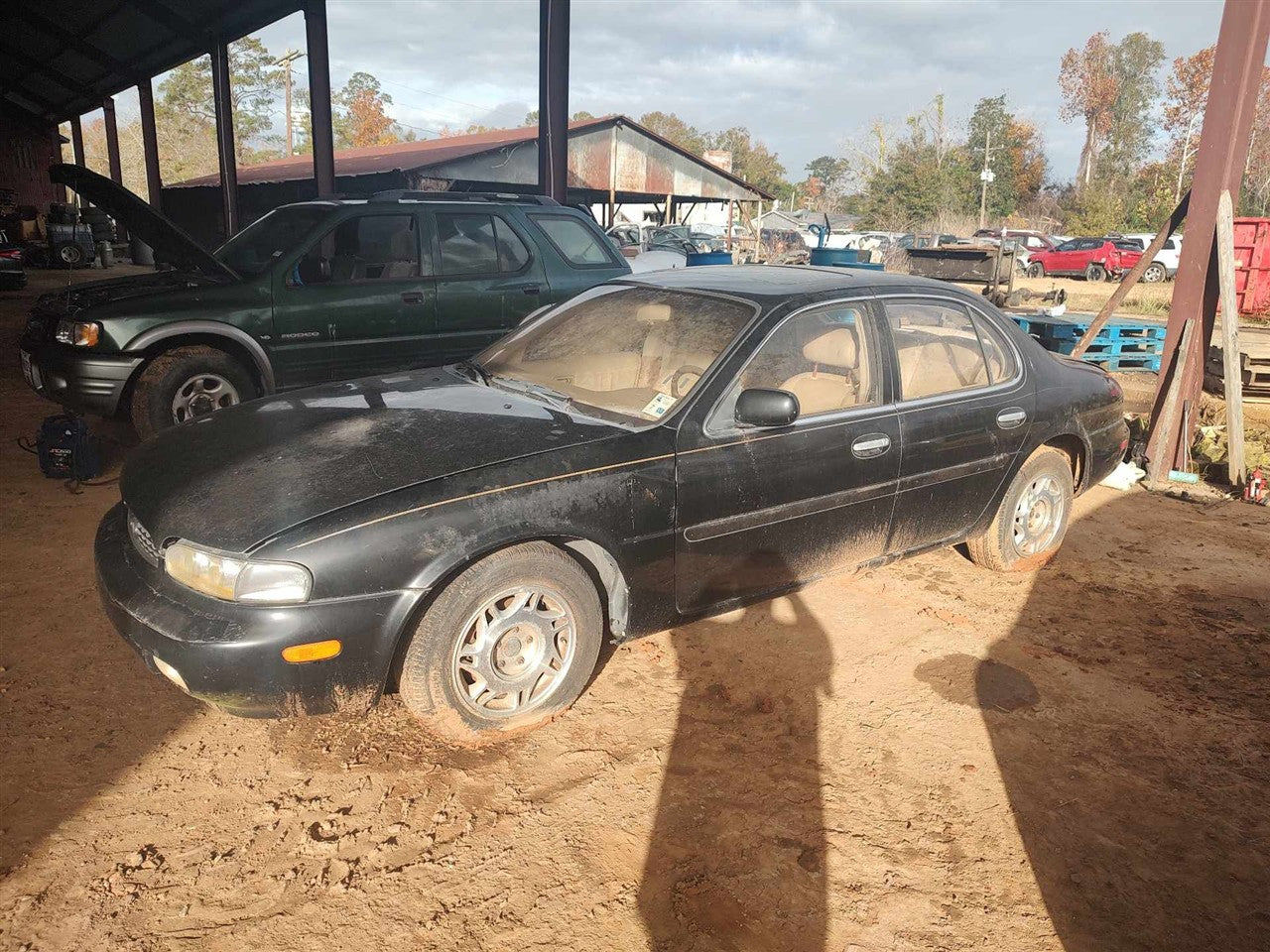 Donor vehicle 1994 Infiniti J30 (Stock #249925)