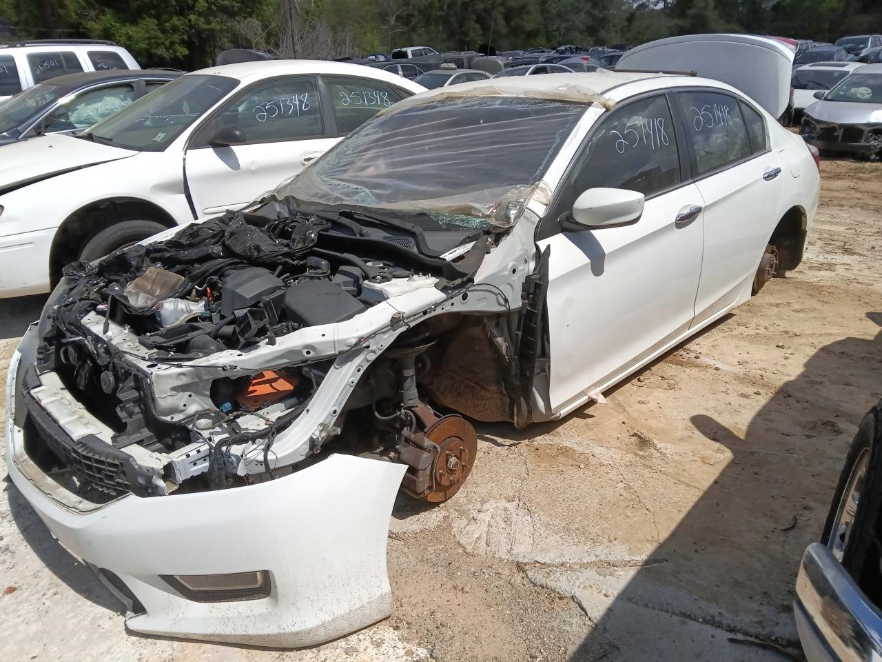 Donor vehicle 2013 Honda Accord (Stock #251418)