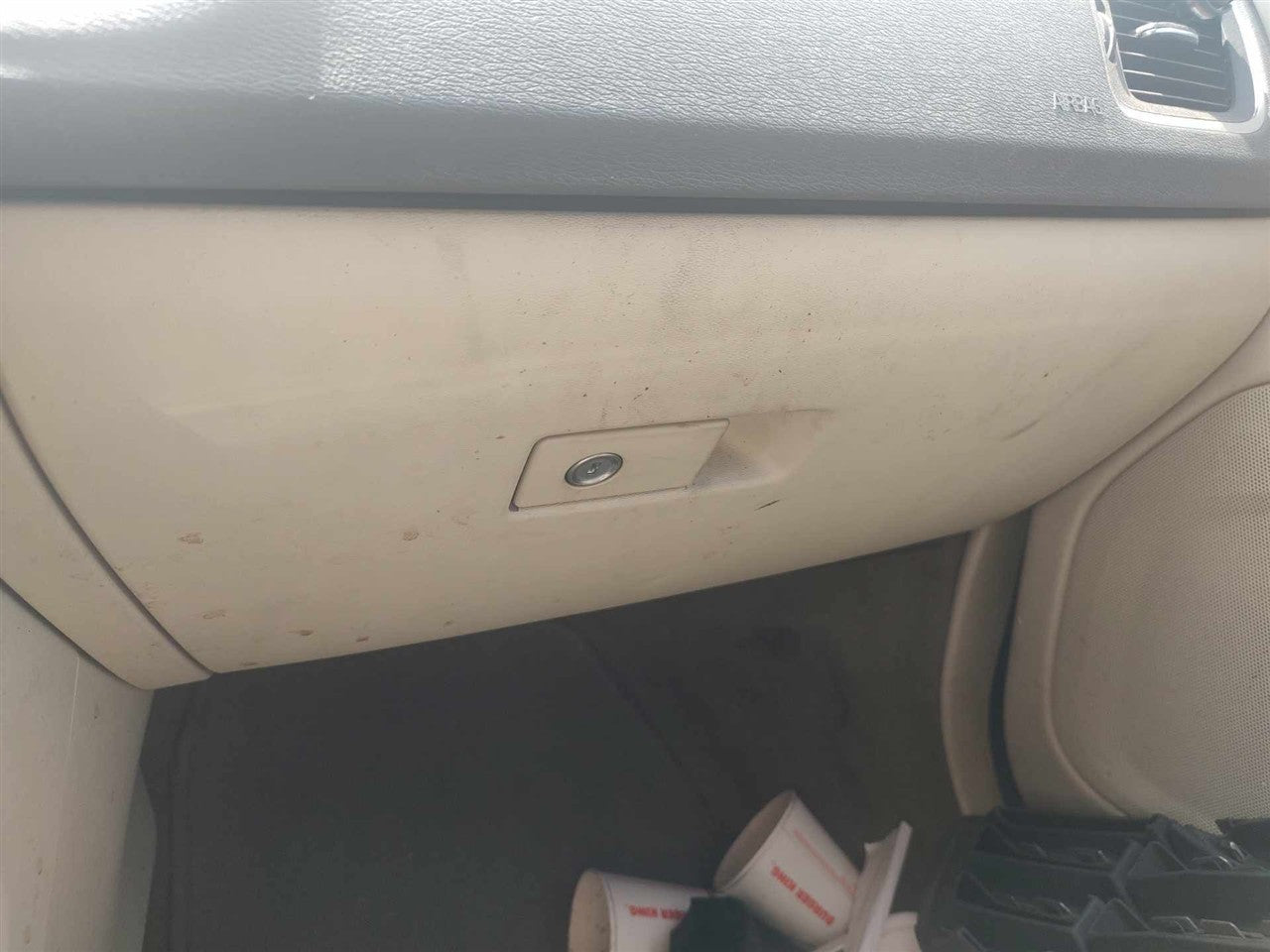 2014 Volvo S60 Glove Box Compartment