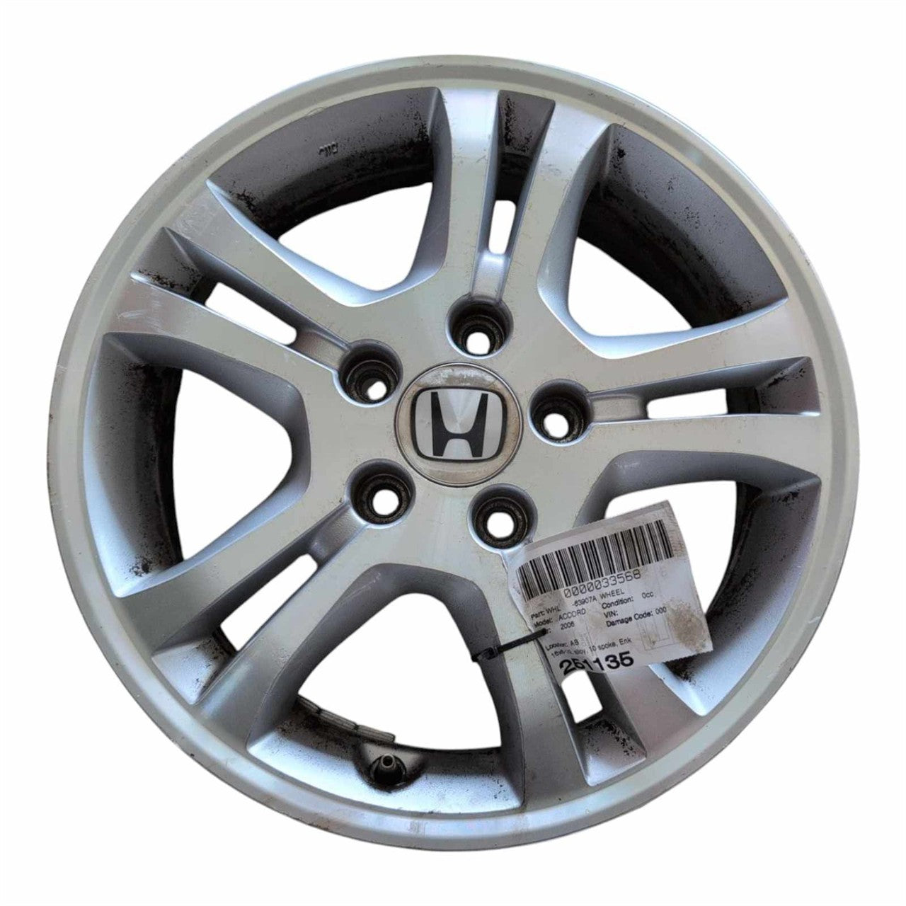 Donor vehicle 2006 Honda (Stock #251135)