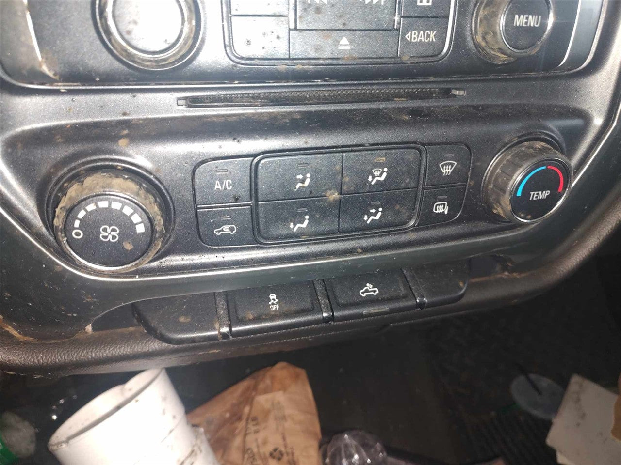 2017 thru 2024 GMC Acadia, GMC Terrain, Chevrolet Silverado 2500, Chevrolet Silverado 3500 and 7 more AC Heater Temperature