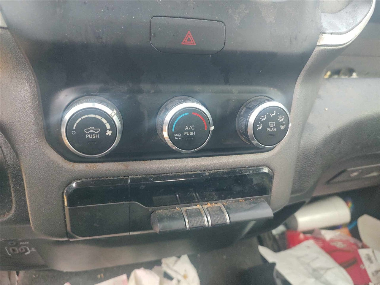 2019 thru 2024 Dodge 1500, Dodge 2500, Dodge 3500 AC Heater Temperature Climate Control Unit