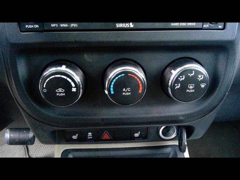 2011 thru 2017 Jeep Compass, Jeep Patriot, Dodge Caliber AC Heater Temperature Climate Control Unit with