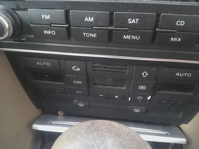 2005 thru 2009 Audi A4, Audi S4, Audi RS4 AC Heater Temperature Climate Control Unit without heated seats
