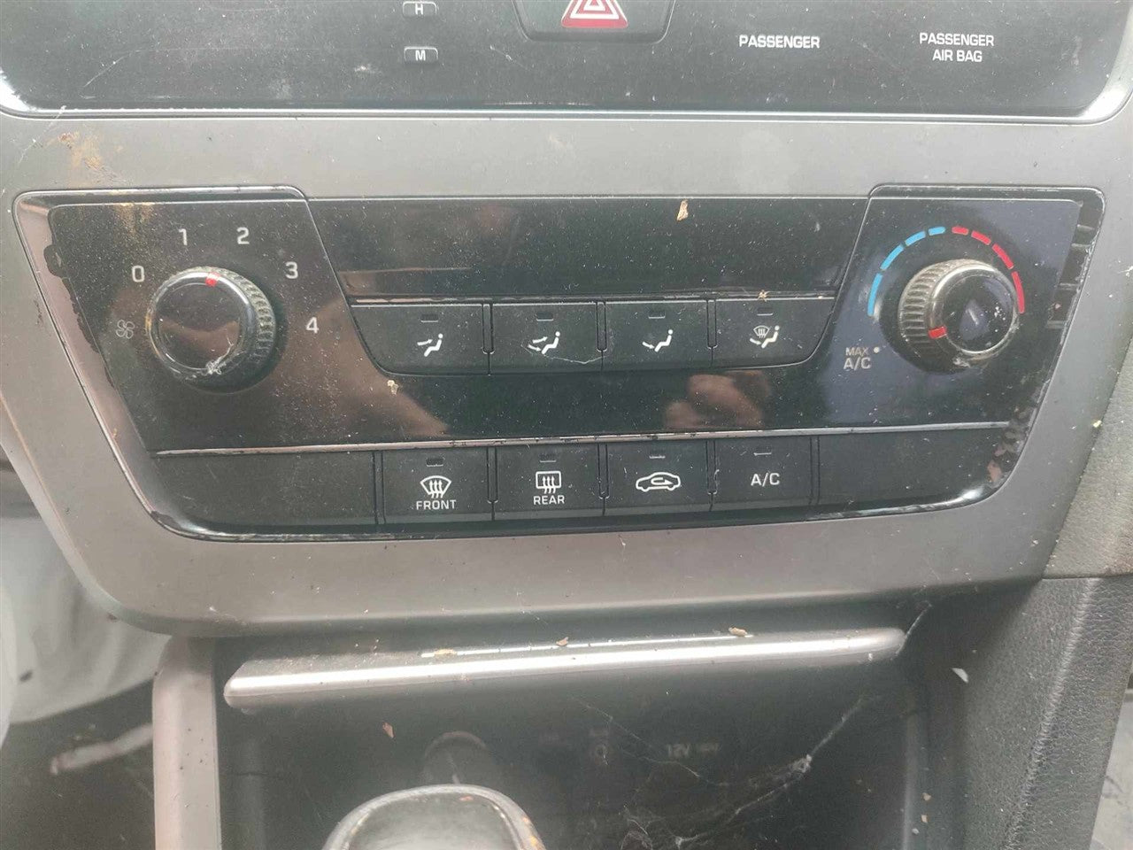 2015 2016 2017 Hyundai Sonata AC Heater Temperature Climate Control Unit without navigation manual