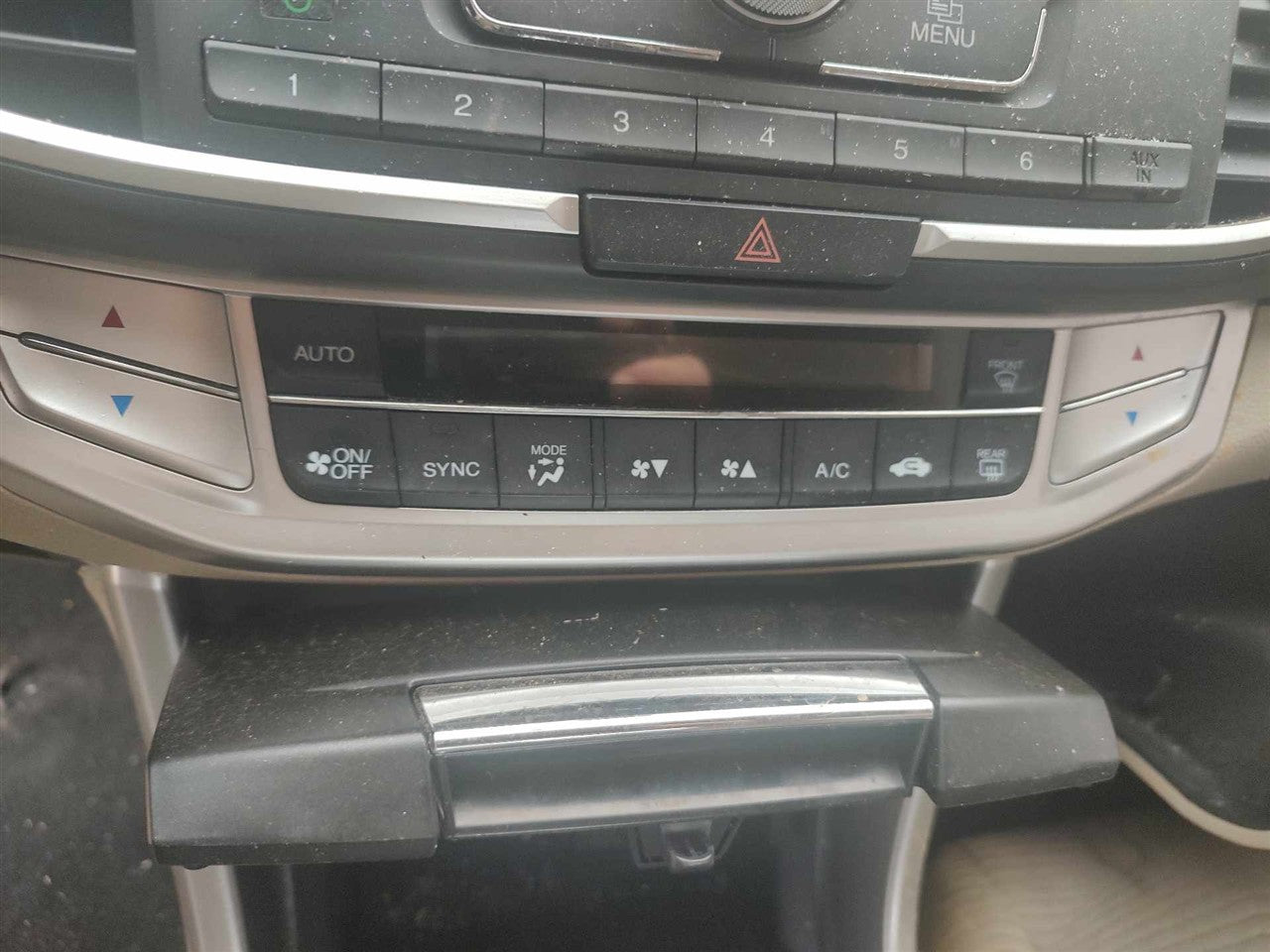 2013 2014 2015 Honda Accord AC Heater Temperature Climate Control Unit automatic without heated mirrors