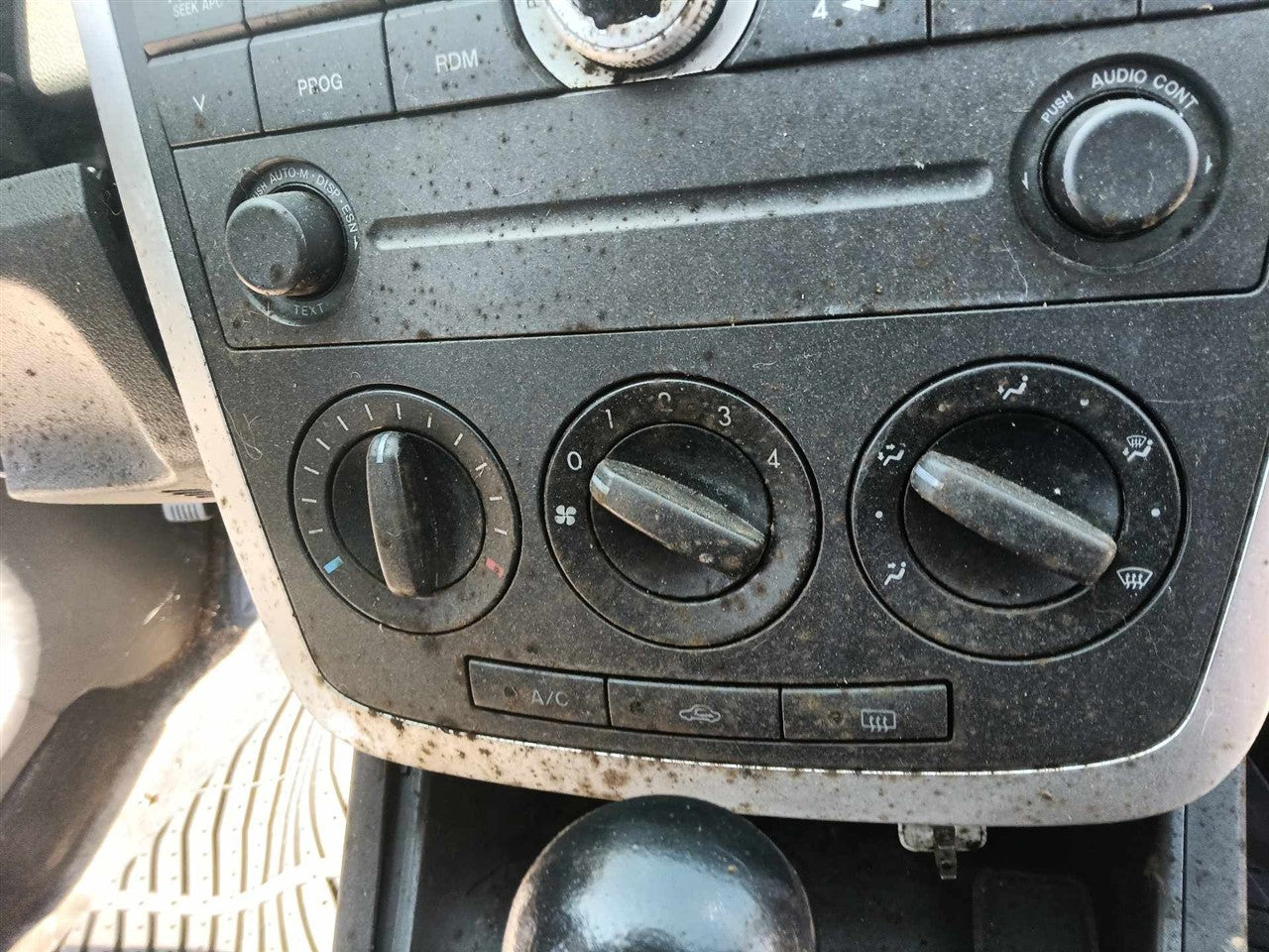 2007 2008 2009 Mazda CX7 AC Heater Temperature Climate Control Unit main manual