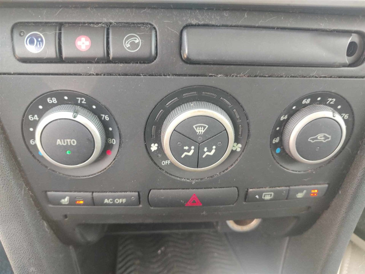 2007 thru 2011 Saab 9 3 AC Heater Temperature Climate Control Unit automatic