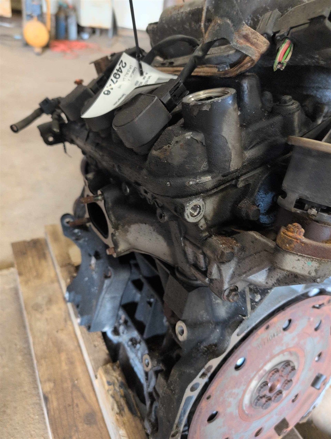 2003 thru 2008 Acura TL, Acura MDX, Honda Pilot, Honda Ridgeline Driver Side Left Cylinder Head 3.5L L front
