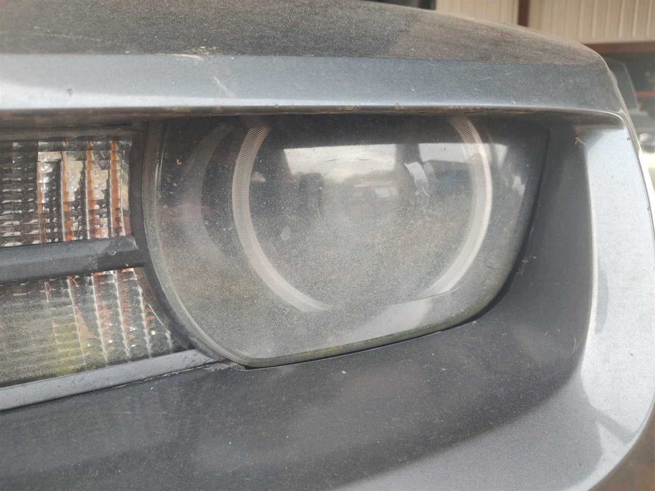 2010 thru 2015 Chevrolet Camaro Driver Side Left Headlight Headlamp Assembly HID opt T4F L