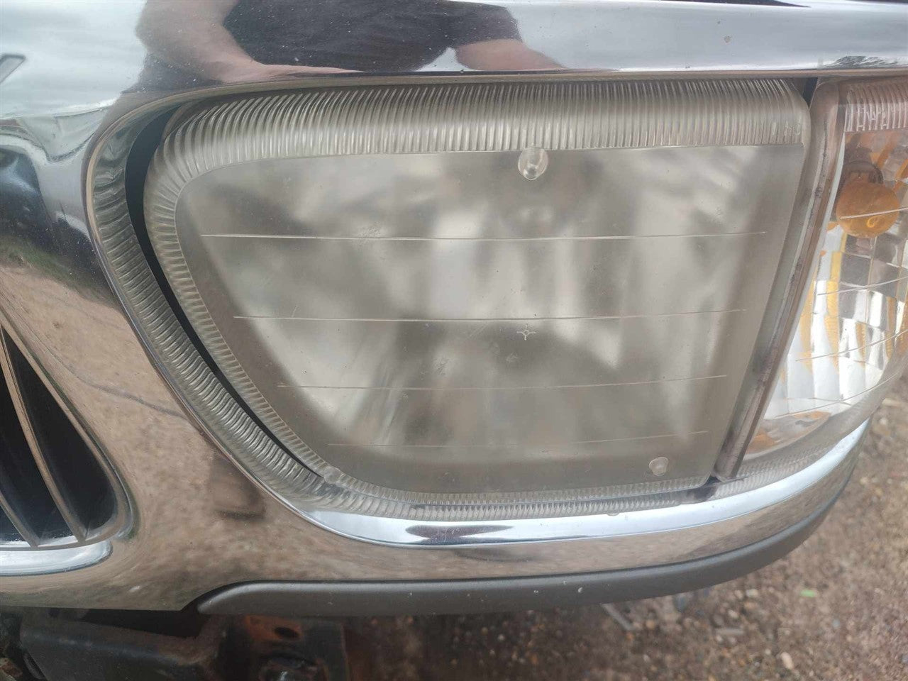 1998 1999 2000 2001 Mercury Mountaineer Driver Side Left Headlight Headlamp Assembly L