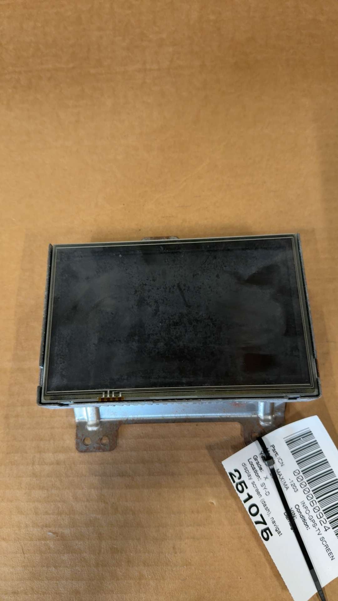 2010 thru 2015 Nissan Maxima, Nissan Armada Info GPS TV Screen