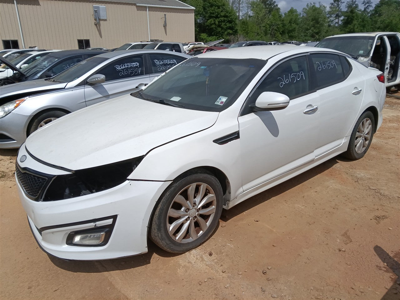 Donor vehicle 2015 KIA Optima (Stock #261509)
