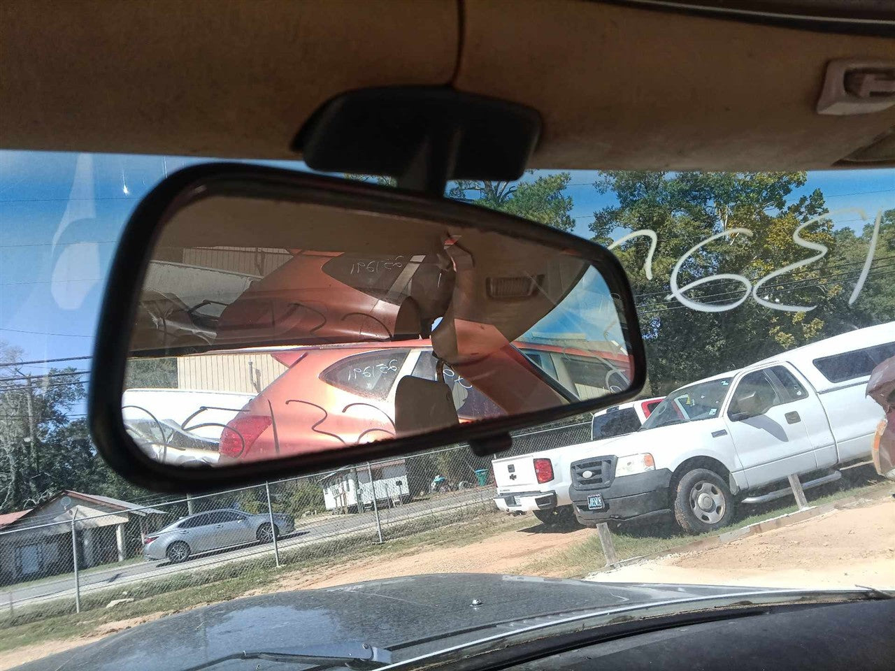 1980 Mercedes Benz Mercedes 450 Interior Rear View Mirror