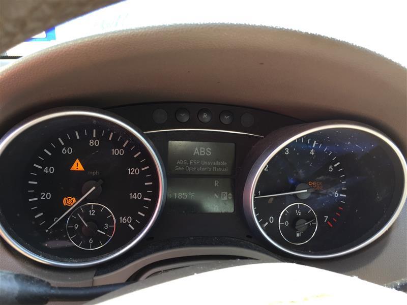 Donor vehicle 2008 Mercedes ML-Class (Stock #207944)