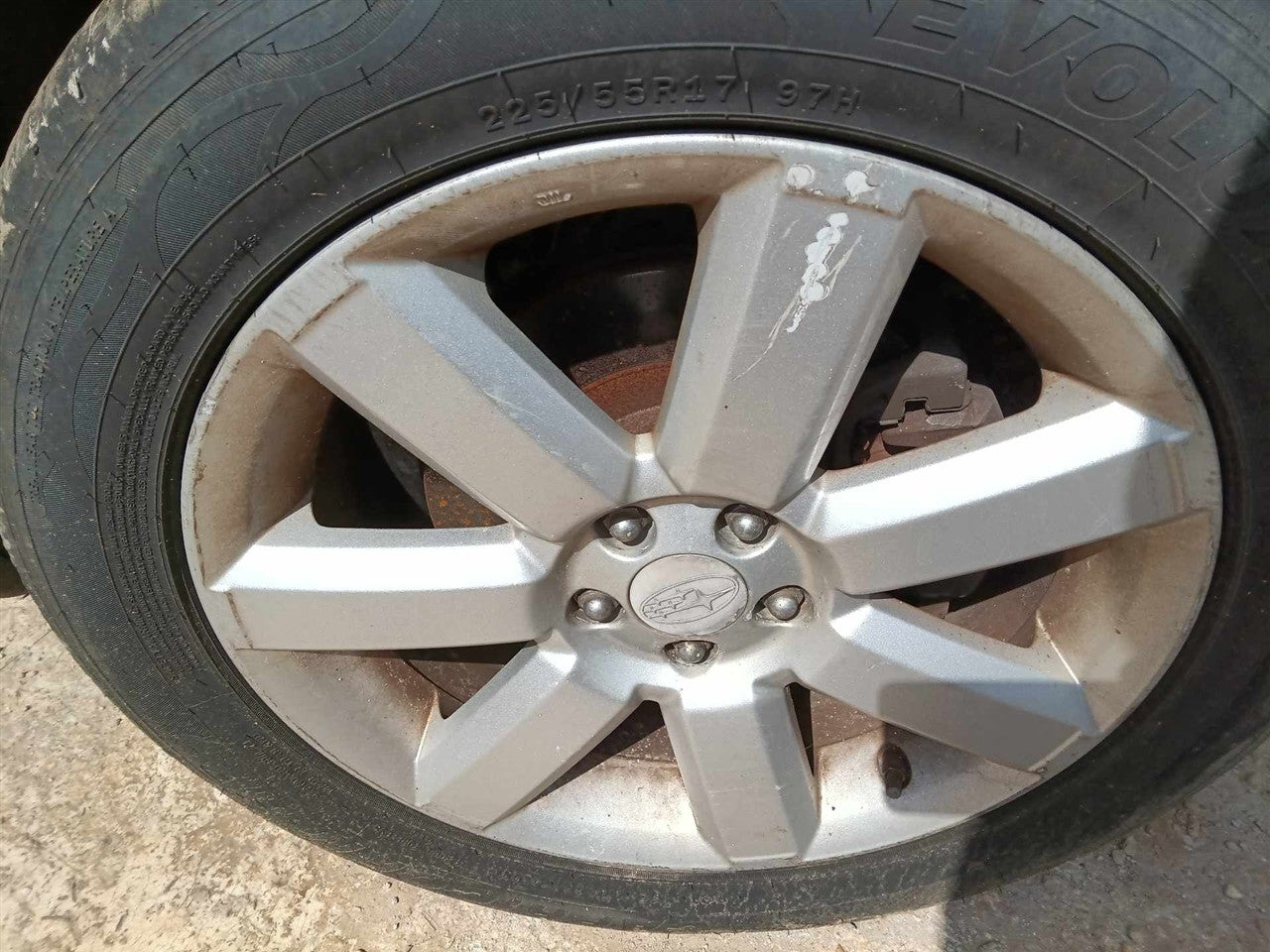 Donor vehicle 2008 Subaru Legacy (Stock #251287)