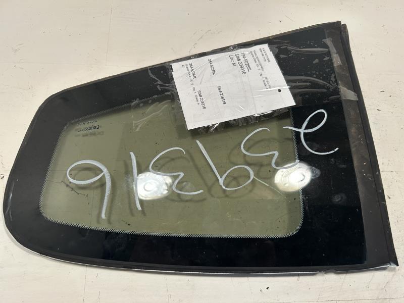 2008 thru 2013 Nissan Altima Driver Side Left Quarter Glass Cpe L
