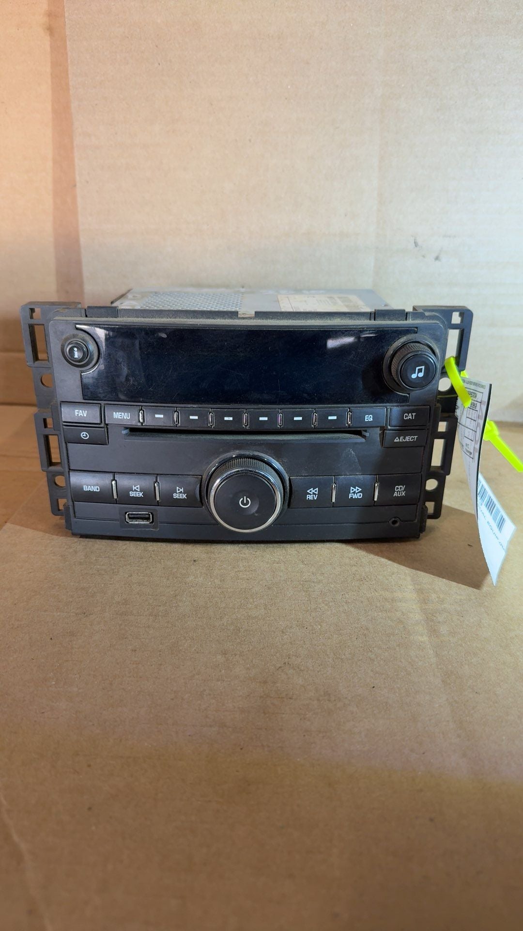 2009 2010 Chevrolet Cobalt, Pontiac G5 Radio Stereo Audio Head Unit AM FM CD MP3 USB opt UUI