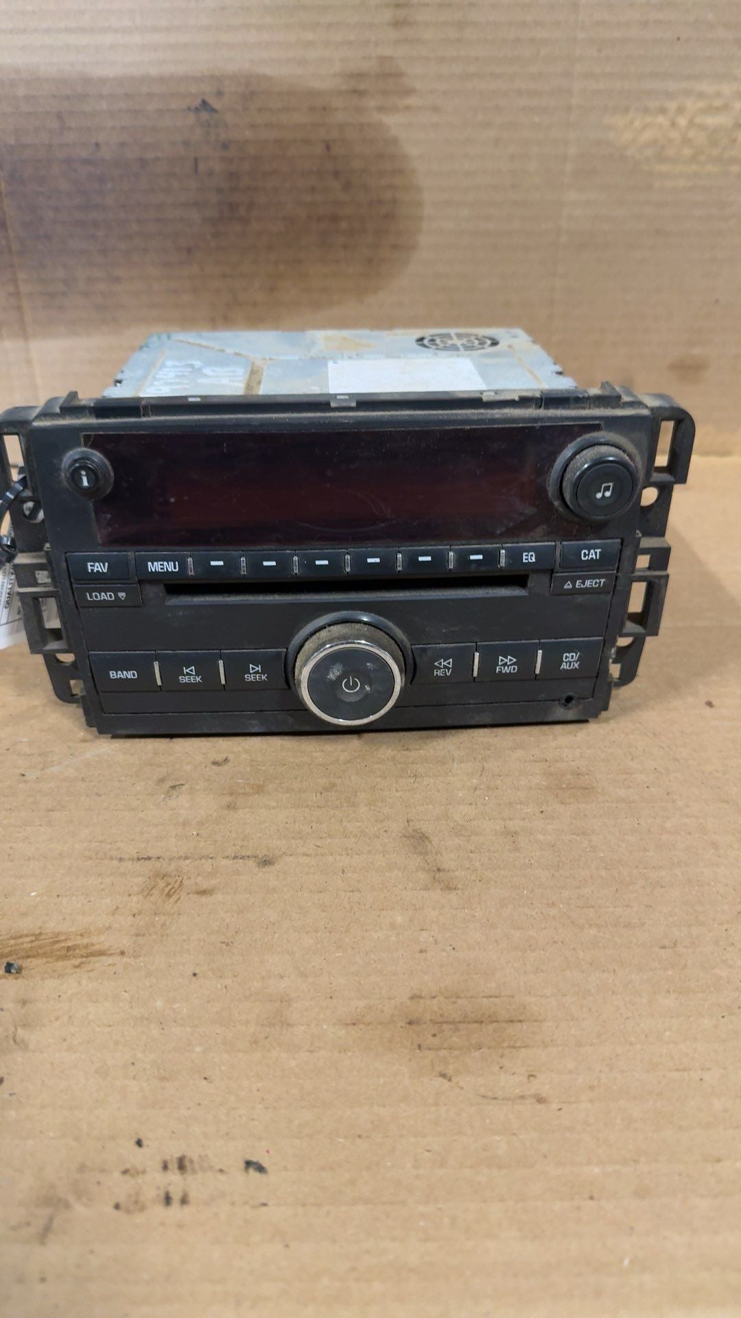 2007 2008 GMC Acadia Radio Stereo Audio Head Unit AM FM CD changer MP3 opt US9