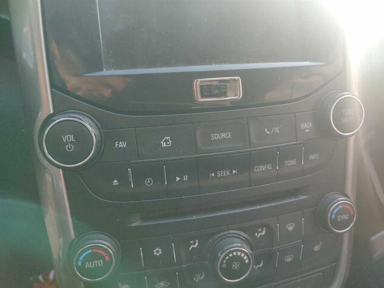 2014 2015 2016 Chevrolet Malibu Radio Stereo Audio Head Unit control panel AM FM single CD MP3 USB opt UFU